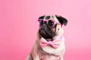 Pug dog puppy